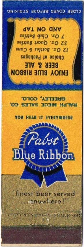 Pabst Blue Ribbon Beer