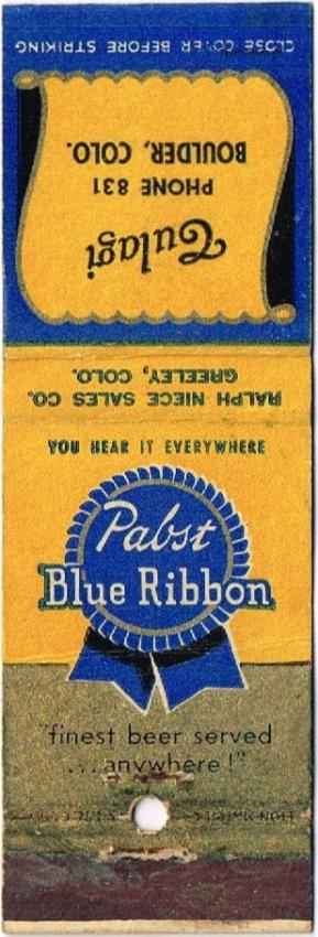 Pabst Blue Ribbon Beer