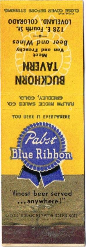 Pabst Blue Ribbon Beer