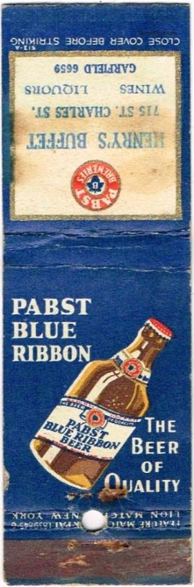 Pabst Blue Ribbon Beer