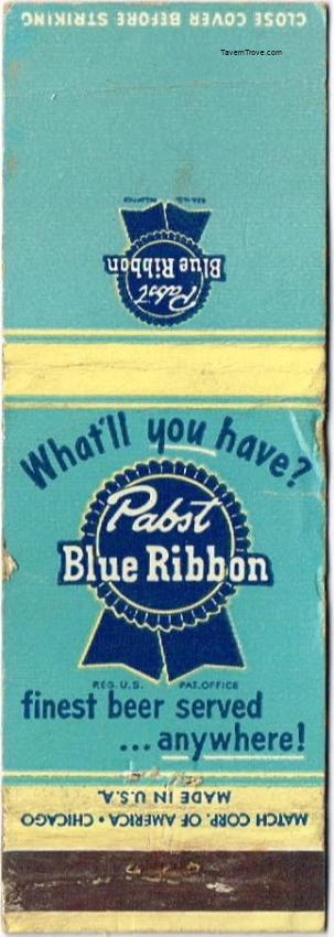 Pabst Blue Ribbon Beer