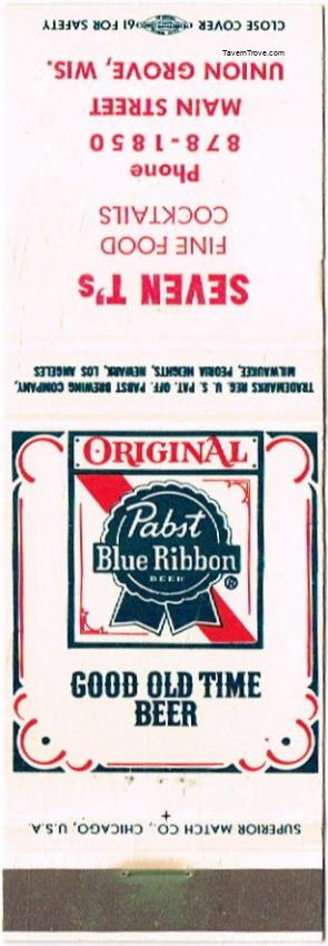 Pabst Blue Ribbon Beer