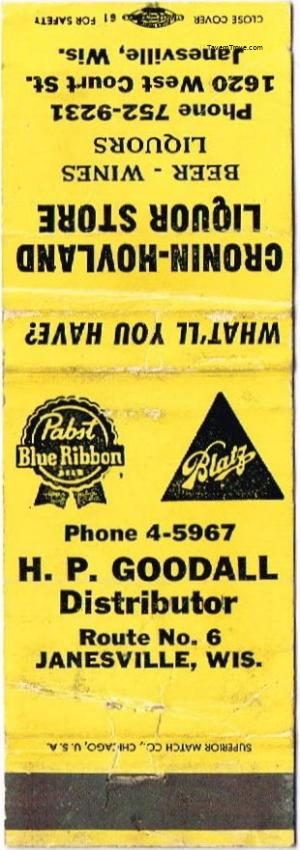 Pabst Blue Ribbon Beer