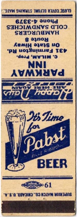 Pabst Blue Ribbon Beer