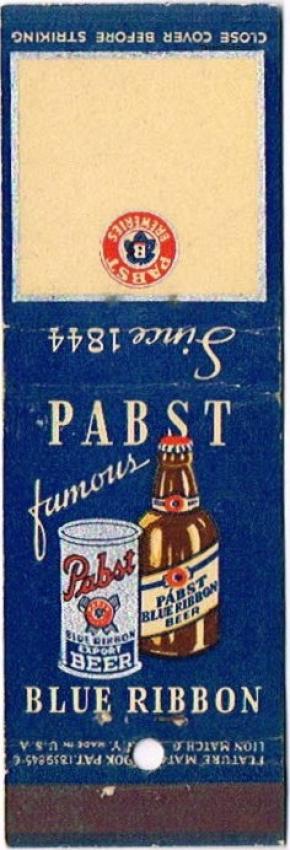 Pabst Blue Ribbon Beer