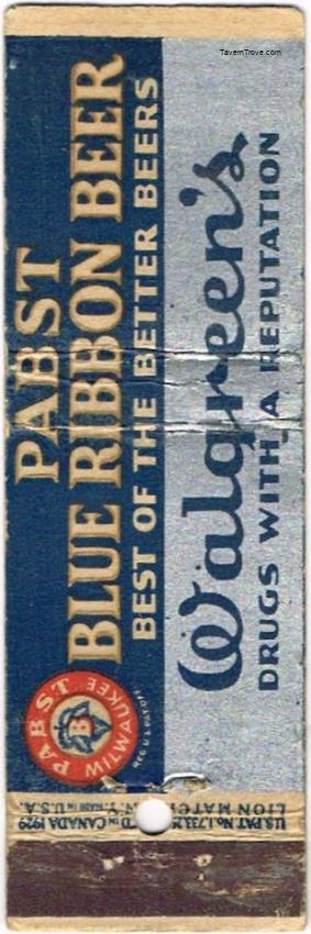 Pabst Blue Ribbon Beer
