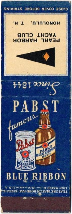 Pabst Blue Ribbon Beer