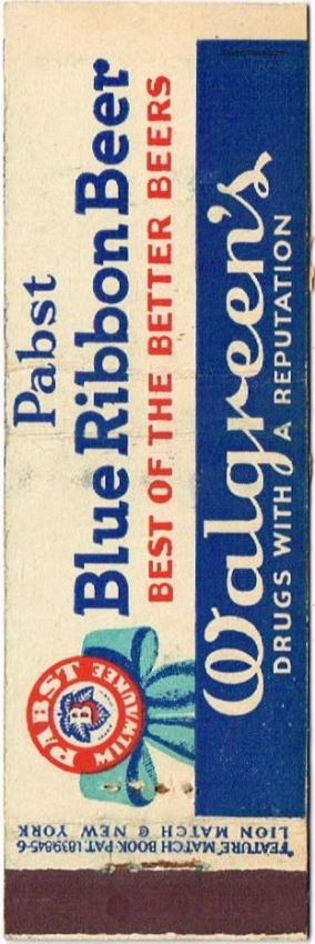 Pabst Blue Ribbon Beer