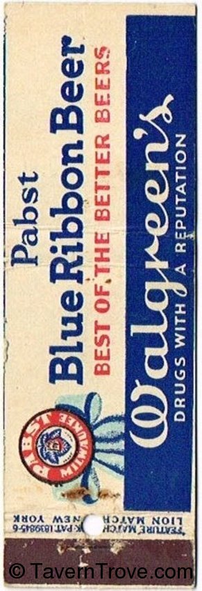 Pabst Blue Ribbon Beer