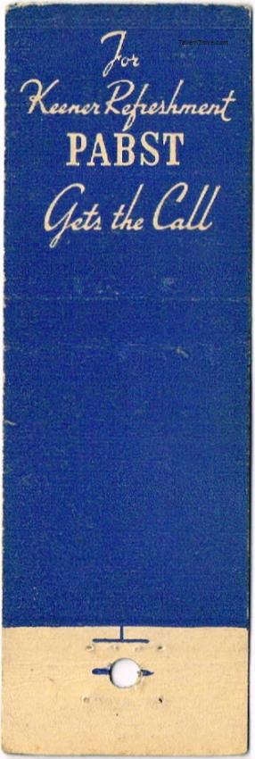 Pabst  Blue Ribbon Beer