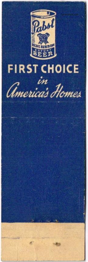 Pabst Blue Ribbon Beer Dupe