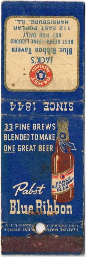 Pabst Blue Ribbon Beer