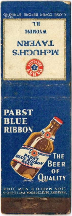 Pabst Blue Ribbon Beer