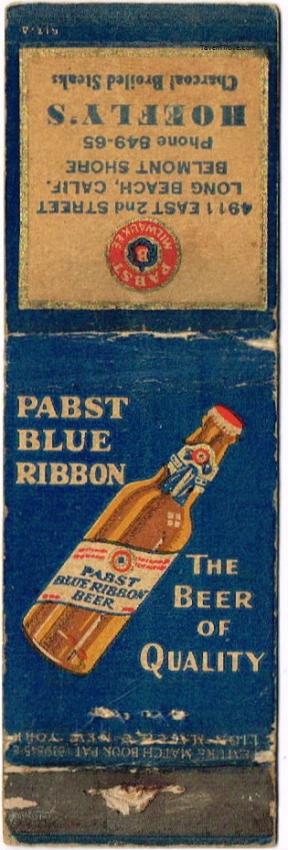 Pabst Blue Ribbon Beer