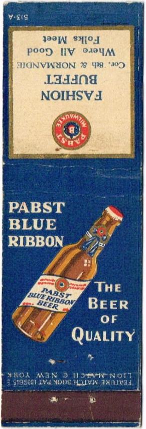 Pabst Blue Ribbon Beer