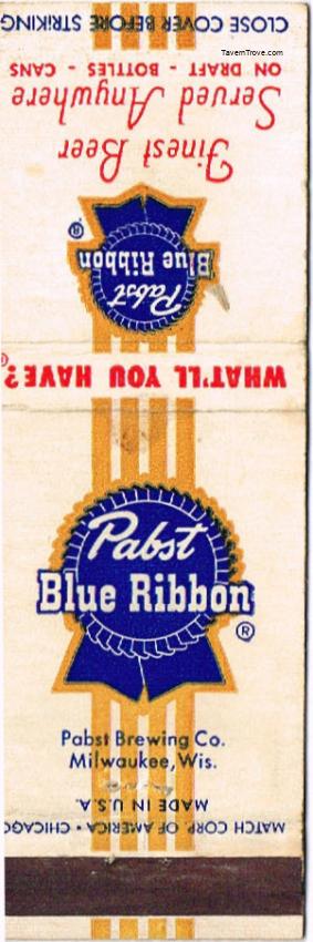 Pabst Blue Ribbon Beer