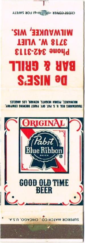 Pabst Blue Ribbon Beer