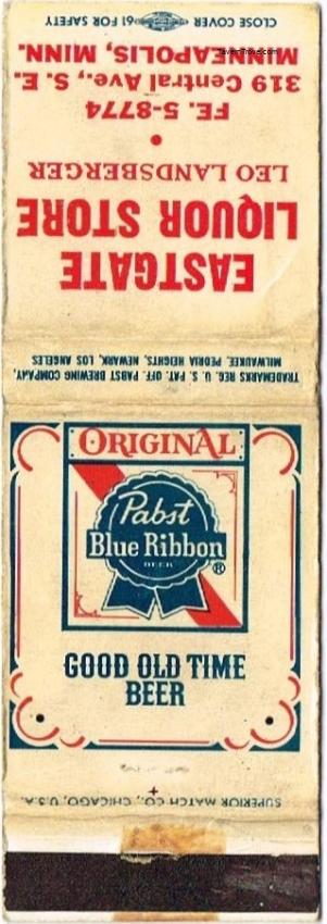 Pabst Blue Ribbon Beer