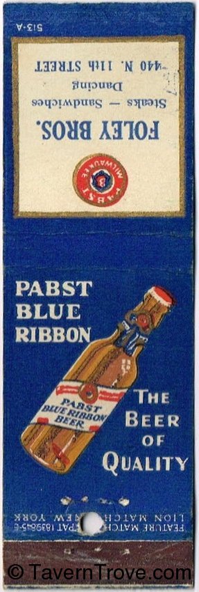 Pabst Blue Ribbon Beer