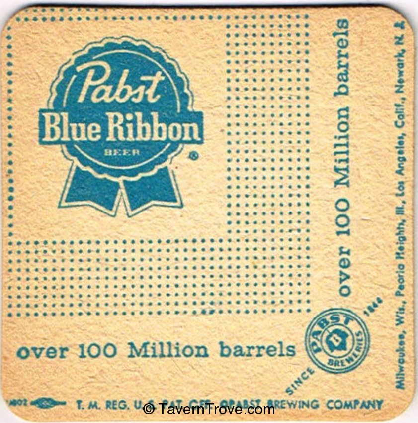 Pabst Blue Ribbon Beer