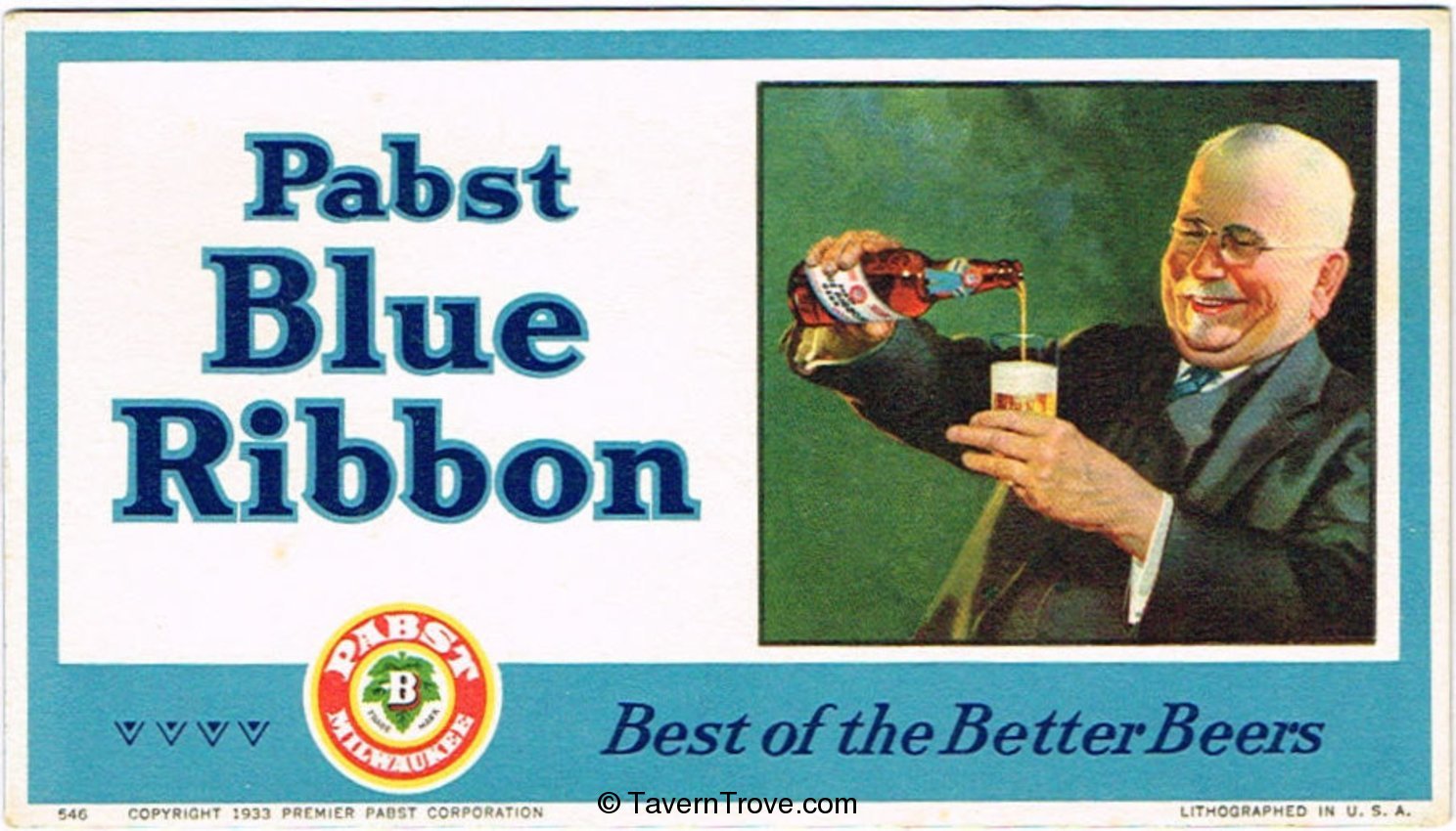 Pabst Blue Ribbon Beer