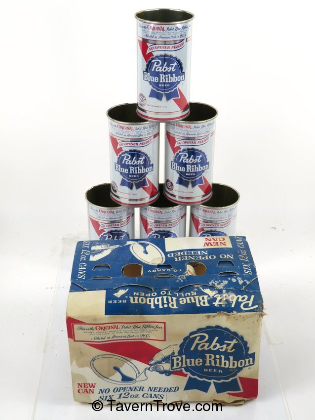 Pabst Blue Ribbon Beer 6 pack