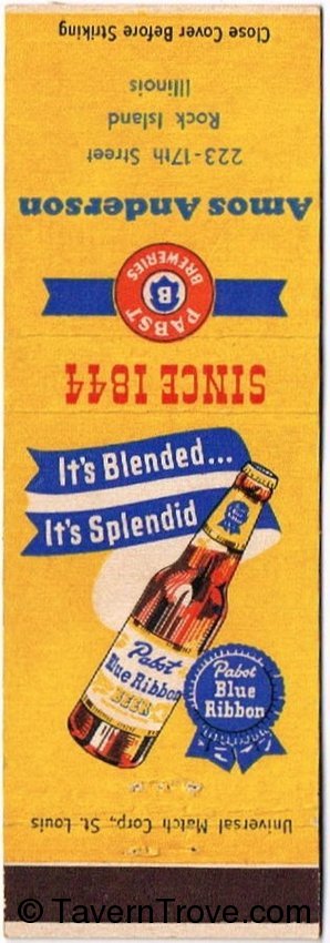 Pabst Blue Ribbon Beer