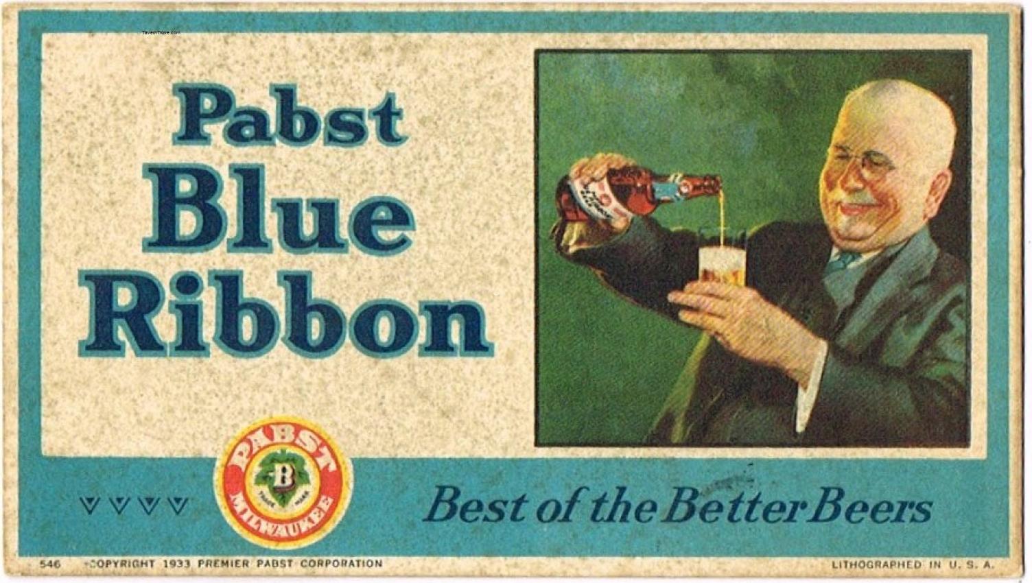 Pabst Blue Ribbon Beer