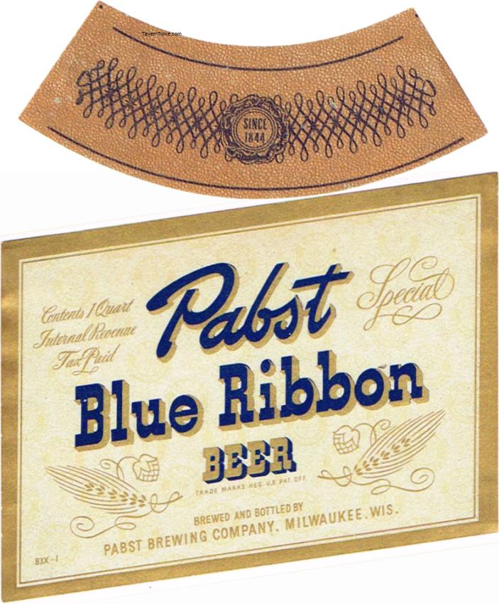 Pabst Blue Ribbon Beer