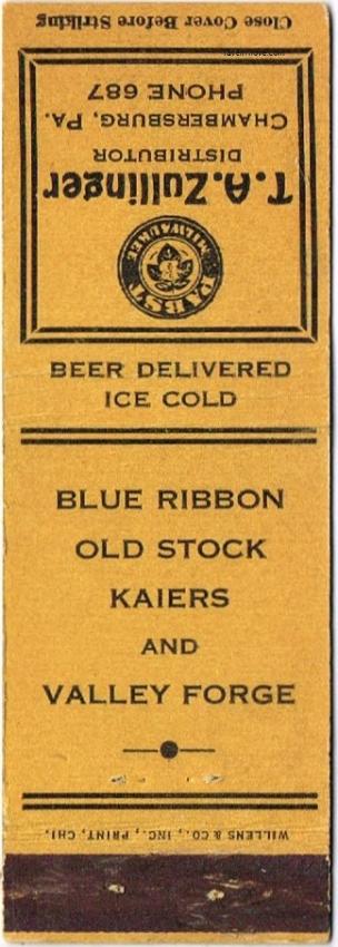 Pabst Blue Ribbon Beer