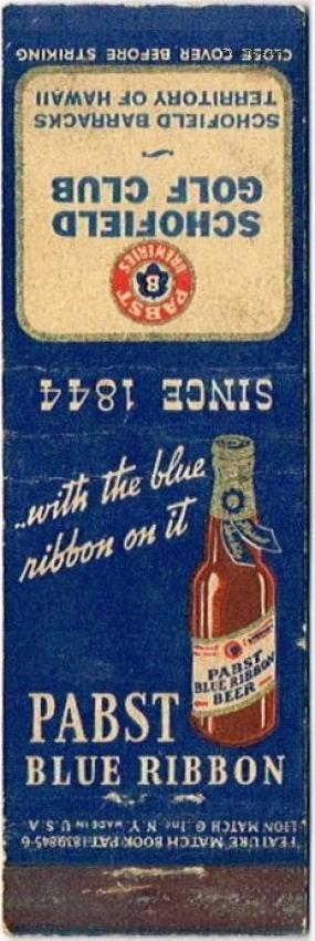 Pabst Blue Ribbon Beer