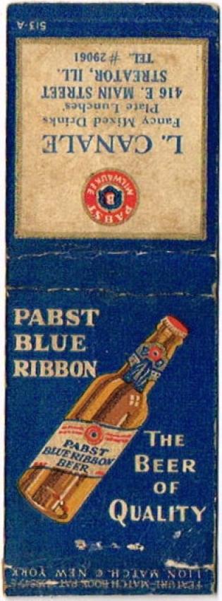 Pabst Blue Ribbon Beer