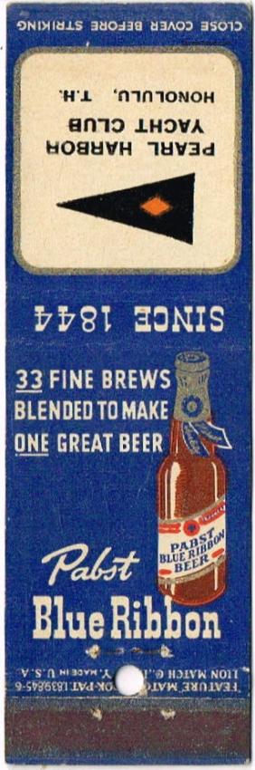 Pabst Blue Ribbon Beer