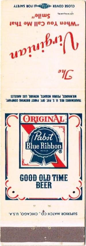 Pabst Blue Ribbon Beer