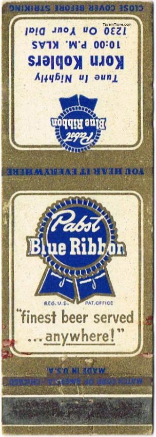 Pabst Blue Ribbon Beer