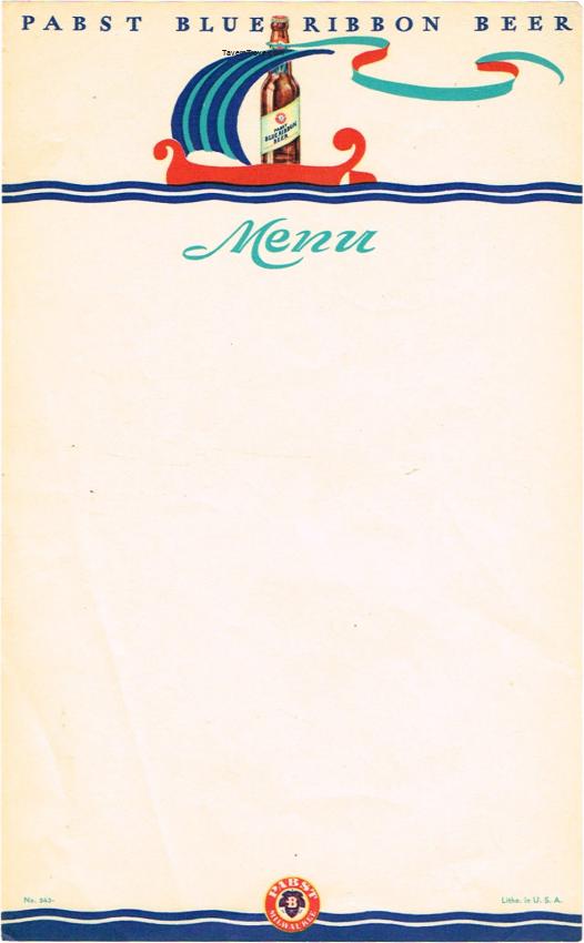 Pabst Blue Ribbon Beer