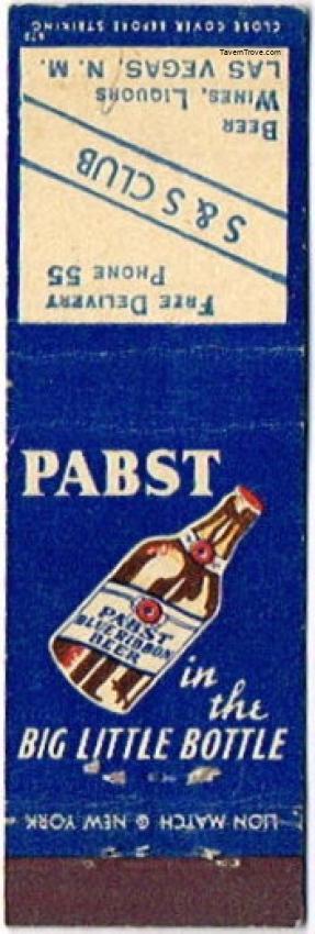Pabst Blue Ribbon Beer