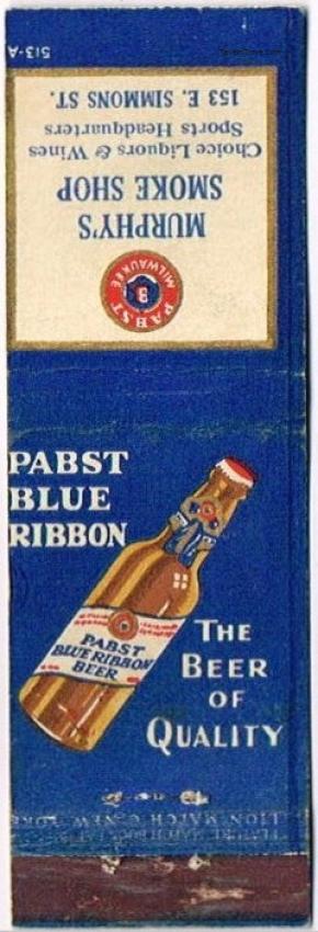 Pabst Blue Ribbon Beer