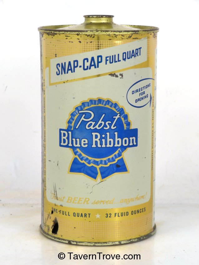 Pabst Blue Ribbon Beer (former lamp)