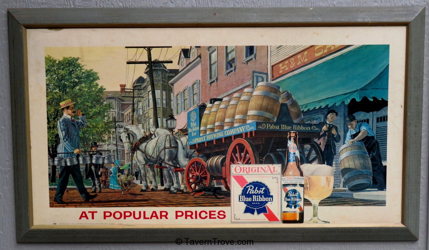 Pabst Blue Ribbon Beer (P-513) Delivery Wagon