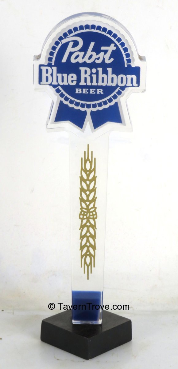 Item 98542 1978 Pabst Blue Ribbon Beer (tall) Acrylic Tap Handle
