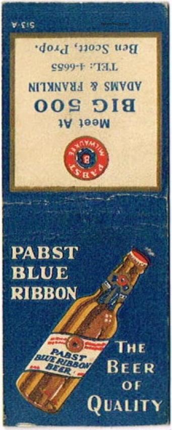 Pabst Blue Ribbon Beer