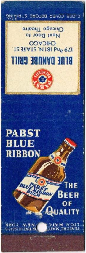 Pabst Blue Ribbon Beer