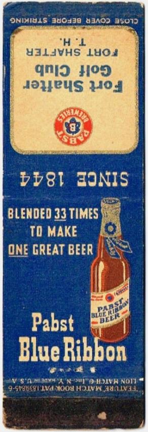 Pabst Blue Ribbon Beer Dupe