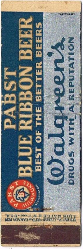 Pabst Blue Ribbon Beer Dupe