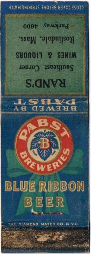 Pabst Blue Ribbon Beer Dupe