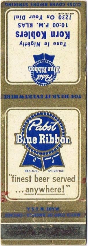 Pabst Blue Ribbon Beer Dupe