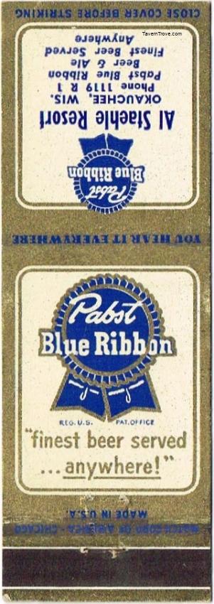 Pabst Blue Ribbon Beer Dupe