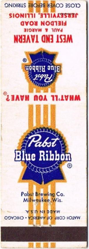 Pabst Blue Ribbon Beer Dupe