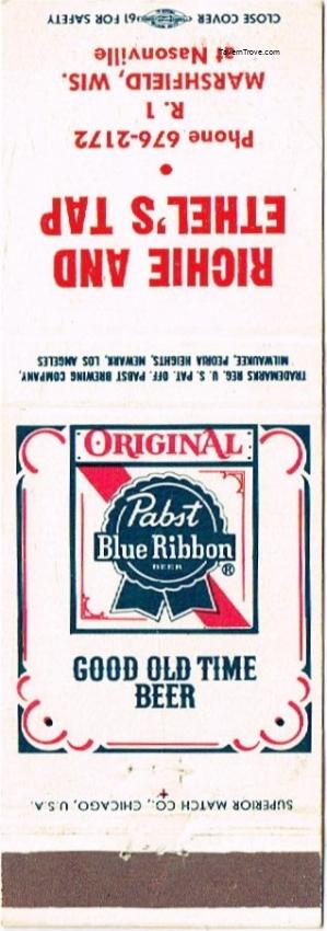 Pabst Blue Ribbon Beer Dupe